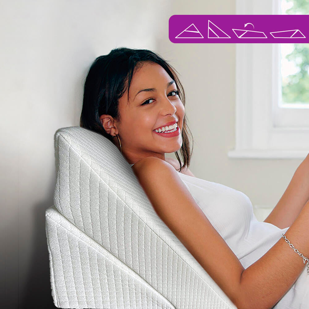 Almohada Triangular Multiposición de Doble de Cuña